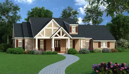 image of country house plan 4740